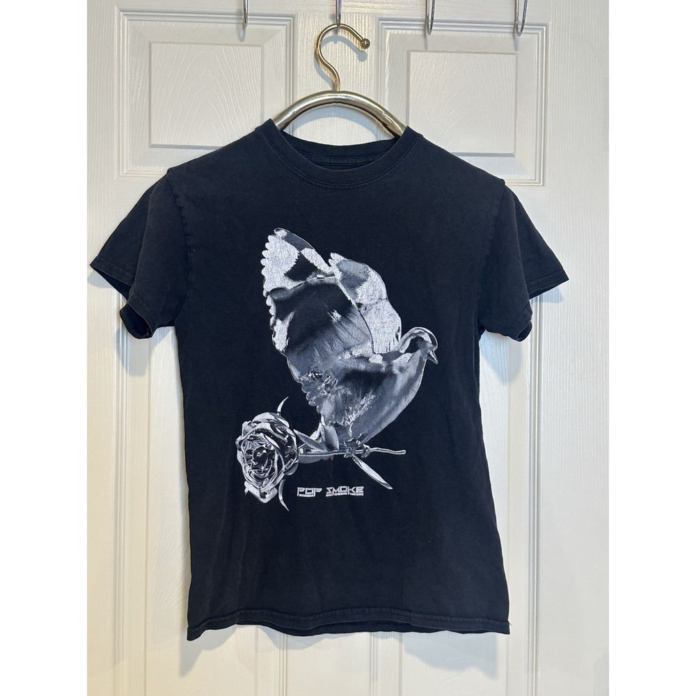 Women's Pop Smoke T Shirt‎ Size S
